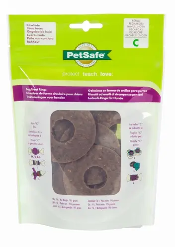 Premier Busy Buddy Ring naturel L – navulling, 16 stuks