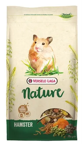 Versele-Laga Nature Hamster hamstervoer 700 g – met meelwormen