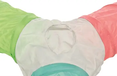Trixie speeltunnel konijn 3-weg 47 cm – vormvast, assorti kleur - Afbeelding 5