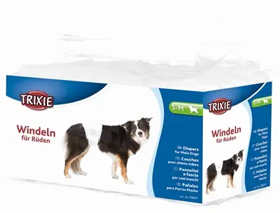 Trixie hondenluier voor reuen S/M 12 stuks – absorberend