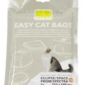 Ebi Easy-Cat kattenbakzakken Jumbo U-vorm 60 cm – 5 stuks - Afbeelding 1