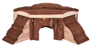 Trixie Natural Living hoekhuis Thordis 21 x 19 x 7 cm – schorshout