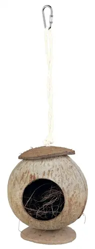 Trixie kokosnoothuis hamster 13 x 13 x 13 cm – hangend