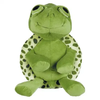 Trixie schildpad pluche 40 cm – hondenknuffel van polyester - Afbeelding 5