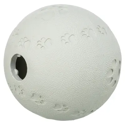 Trixie snackbal rubber grijs 9 cm – labyrint