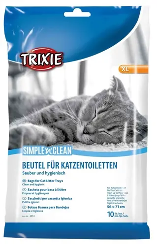 Trixie kattenbakzakken Simple'N'Clean 71 x 56 cm – 10 stuks