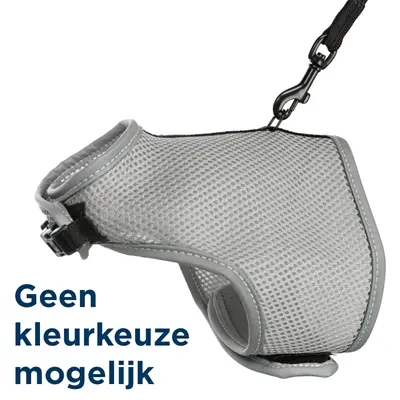 Trixie kattentuig Soft met riem assorti 24-42 cm x 1,2 m – reflecterend