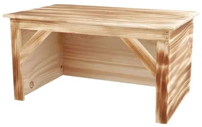 Trixie knaagdierhuis hout 50 x 31 x 26 cm – met ligplek bovenop
