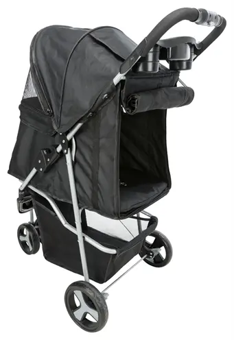 Trixie hondenbuggy zwart 80 x 47 x 100 cm – lichtgewicht, polyester - Afbeelding 10
