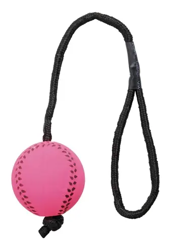 Trixie hondenspeelgoed voetbal aan touw 6 x 6 x 30 cm – drijvend - Afbeelding 4