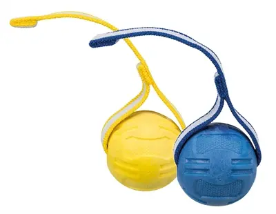 Trixie voetbal aan lint TPR 6 x 6 x 20 cm – drijvend hondenspeelgoed - Afbeelding 6