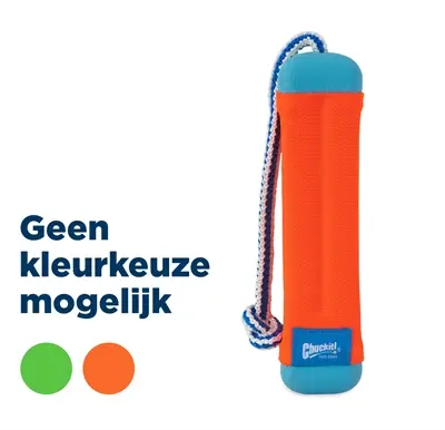 Chuckit Amphibious Bumper 25 x 5 cm – assorti groen of oranje