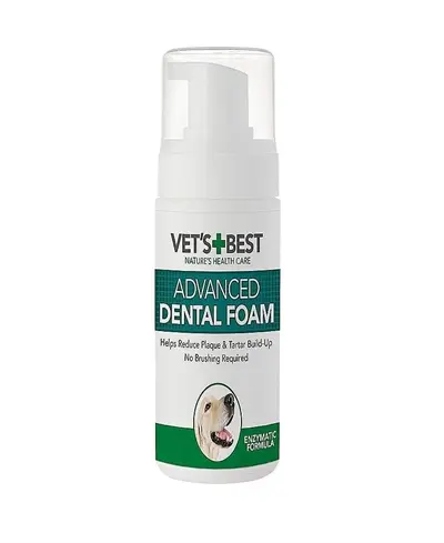 Vet's Best Advanced Dental Foam hond 120 ml – tandenreiniger