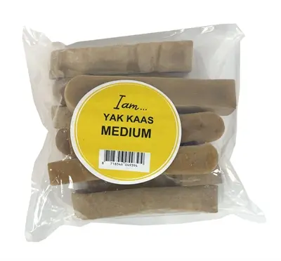 I Am yakkaas hondensnack Medium 1 kg – harde kaassnack