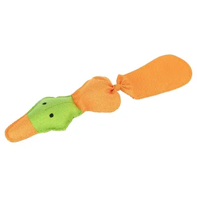 Trixie eend drijvend polyester oranje 50 cm – met geluid