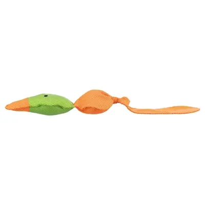 Trixie eend drijvend polyester oranje 50 cm – met geluid - Afbeelding 4