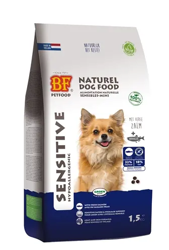 BF Petfood hondenvoer Sensitive Small Breed 1,5 kg – zalm, hypoallergeen