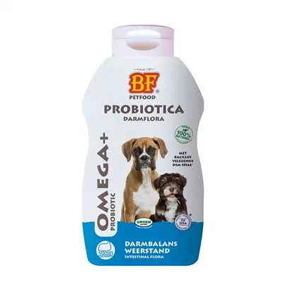 BF Petfood Omega+ Probiotic 500 ml – darmbalans voor honden