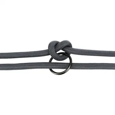 Trixie Be Nordic hondenriem verstelbaar donkergrijs/bruin 200 x 1,3 cm - Afbeelding 4