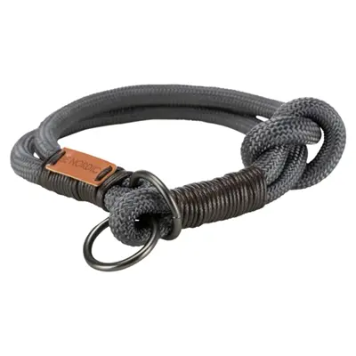 Trixie Be Nordic slip halsband donkergrijs/bruin 45 x 0,8 cm M - Afbeelding 6