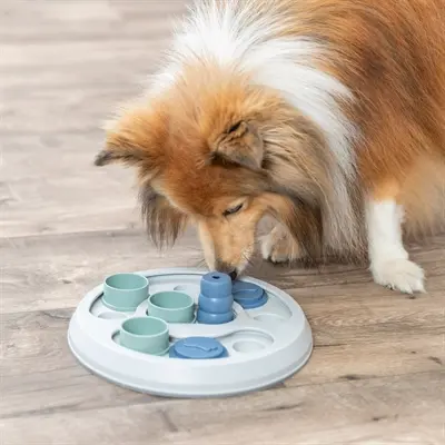 Trixie Dog Activity Flip & Fun 23 x 23 cm – intelligentiespel met kegel - Afbeelding 8