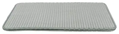 Trixie kattenbak uitloopmat Eva grijs 55 x 40 cm