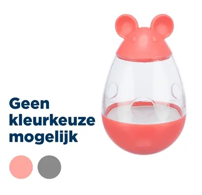 Trixie Cat Activity snack-muis 9 cm – wiebelende voerbal, assorti