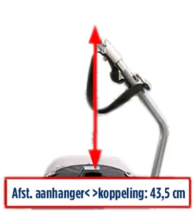 Trixie hondenfietskar opvouwbaar grijs 90 x 63 x 95 cm - Afbeelding 9