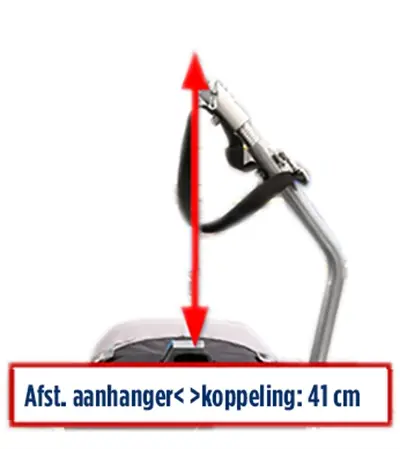 Trixie hondenfietskar opvouwbaar grijs 103 x 74 x 95 cm - Afbeelding 10