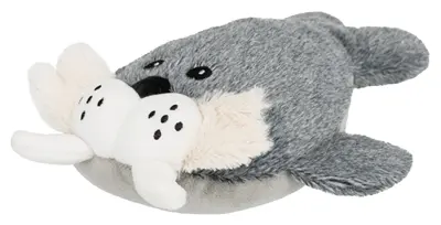 Trixie Be Nordic walrus Til 28 cm – pluche hondenknuffel met pieper