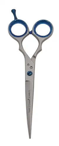 Tools-2-Groom Sharp Edge schaar gebogen 51600CC 15,5 cm – rubber handvaten