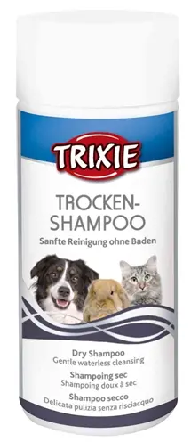 Trixie droogshampoo poeder 100 g – voor honden, katten en kleine huisdieren
