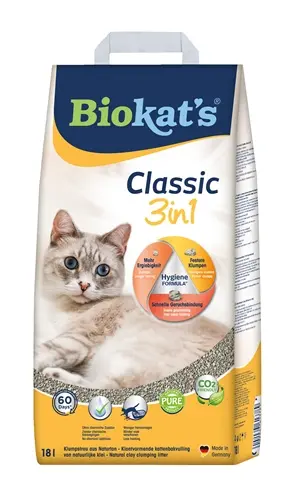 Biokat's Classic kattenbakvulling klontvormend 18 liter