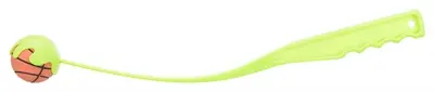 Trixie werpstok met bal 5,5 x 50 cm – kunststof, schuimrubber bal - Afbeelding 4