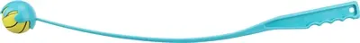 Trixie werpstok met bal petrol/lime 6 x 70 cm – 3 stuks
