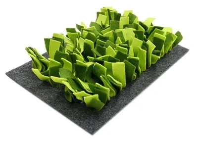 Rosewood snuffelmat voor knaagdieren 29,5 x 20 cm – zwart en groen