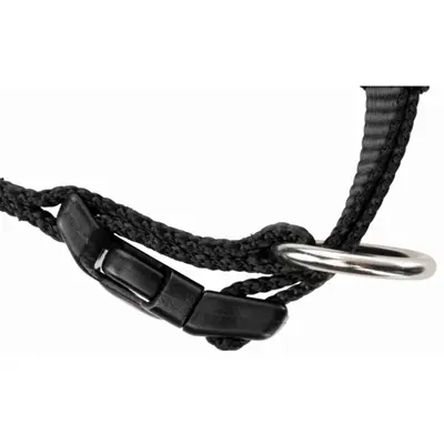 Trixie hondenhalsband Premium zwart 40-65 cm – verstelbaar nylon - Afbeelding 7