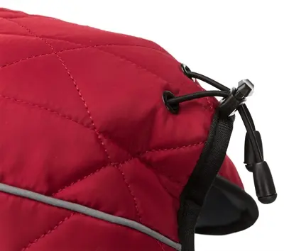 Trixie hondenjas Minot rood 33 cm – gewatteerd, fleece voering - Afbeelding 6