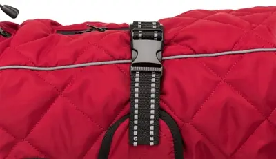Trixie hondenjas Minot rood 33 cm – gewatteerd, fleece voering - Afbeelding 9