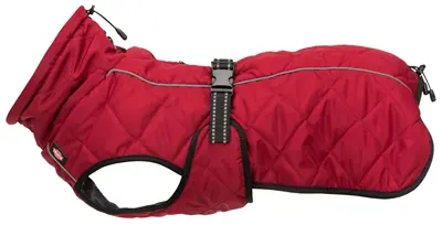 Trixie hondenjas Minot rood 40 cm – gewatteerd, fleece voering