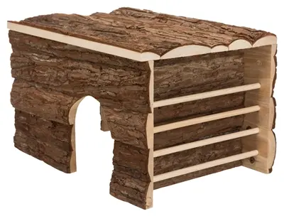 Trixie Natural Living huis Ila met hooiruif 40 x 29 x 25 cm – cavia - Afbeelding 3