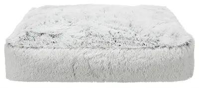 Trixie hondenkussen Harvey wit/zwart 80 x 60 x 18 cm – langhaar pluche
