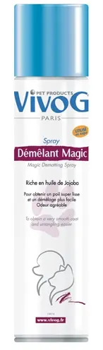 Vivog Magic ontklitspray 300 ml – met jojoba-olie, honden en katten