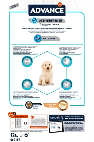 Advance Puppy Protect Maxi 12 kg – pupvoer voor grote rassen - Afbeelding 5