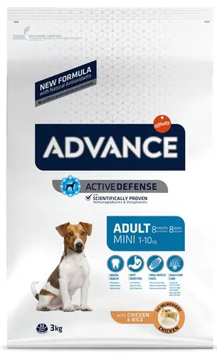 Advance hondenvoer Mini Adult 3 kg – licht verteerbaar, kleine rassen - Afbeelding 4