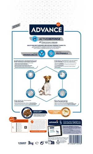 Advance hondenvoer Mini Adult 3 kg – licht verteerbaar, kleine rassen - Afbeelding 5