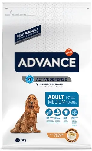 Advance hondenvoer Medium Adult 3 kg – licht verteerbaar, middelgroot - Afbeelding 4