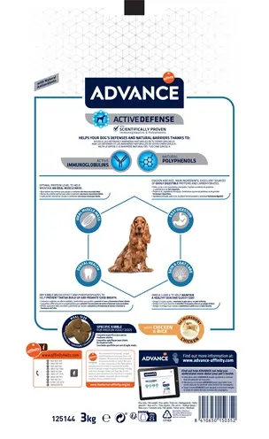 Advance hondenvoer Medium Adult 3 kg – licht verteerbaar, middelgroot - Afbeelding 5