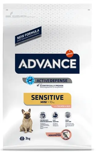 Advance hondenvoer Mini Sensitive 3 kg – zalm, voor kleine honden - Afbeelding 2