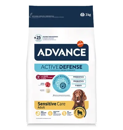Advance hondenvoer Sensitive lam en rijst 3 kg – gevoelige maag